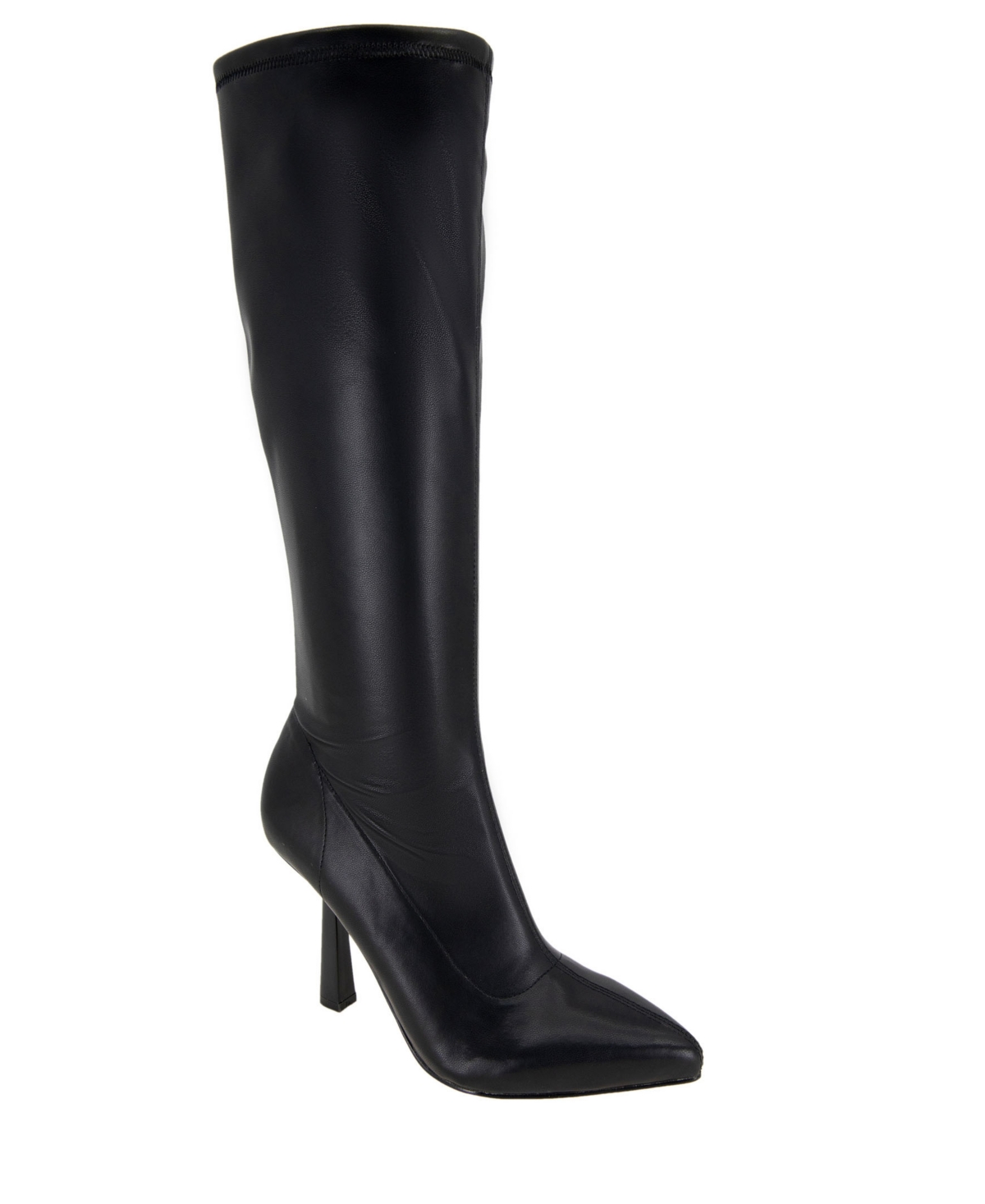 BCBGeneration Women's Isra Inside Zipper Tall Boots - Black - Synthetic