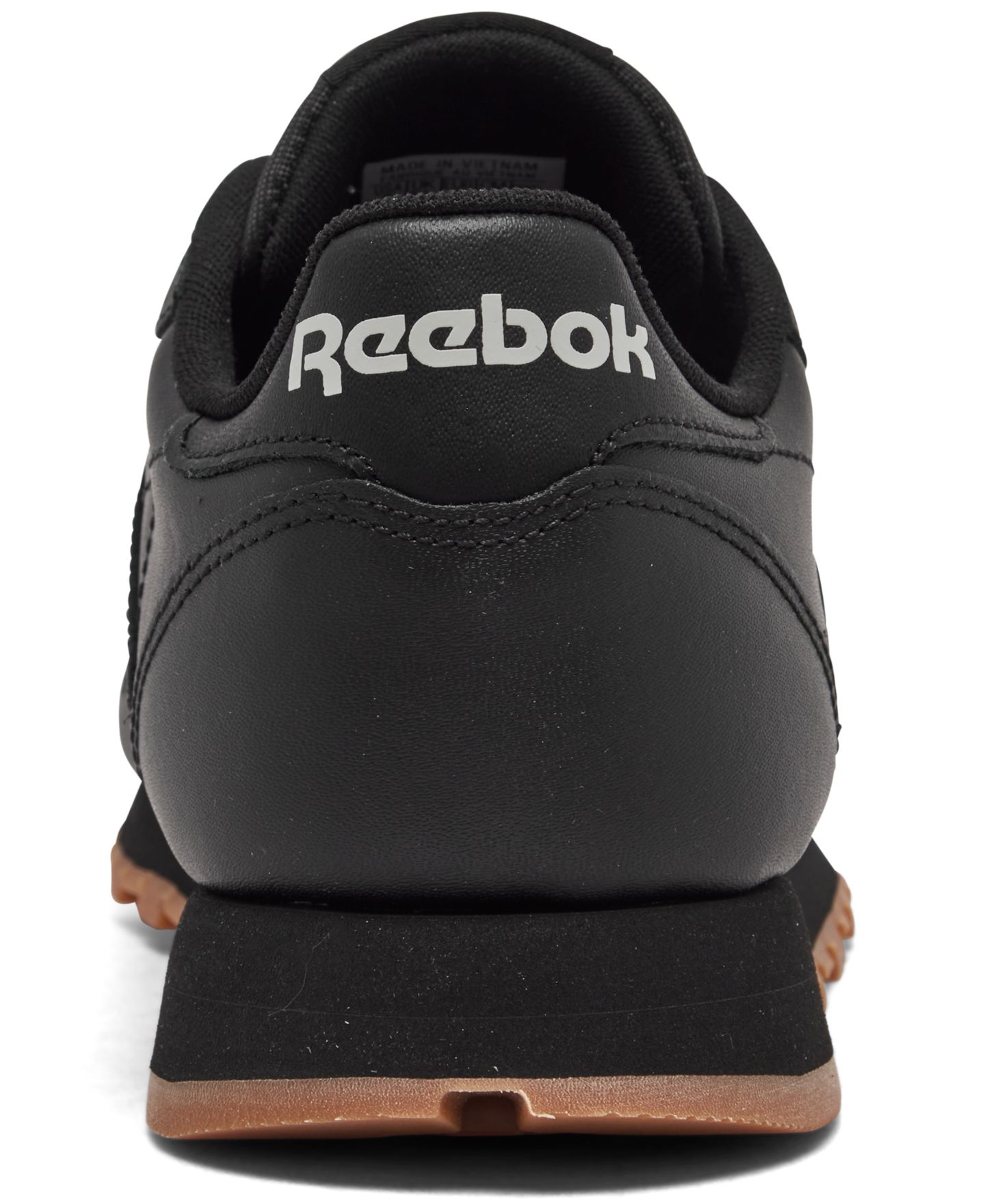 Женские кроссовки Reebok Classic Leather Casual, цвет: Чёрный — фото 3