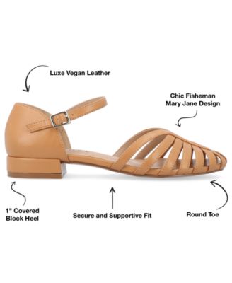 Women's Joannah Fisherman Ankle Strap Flat