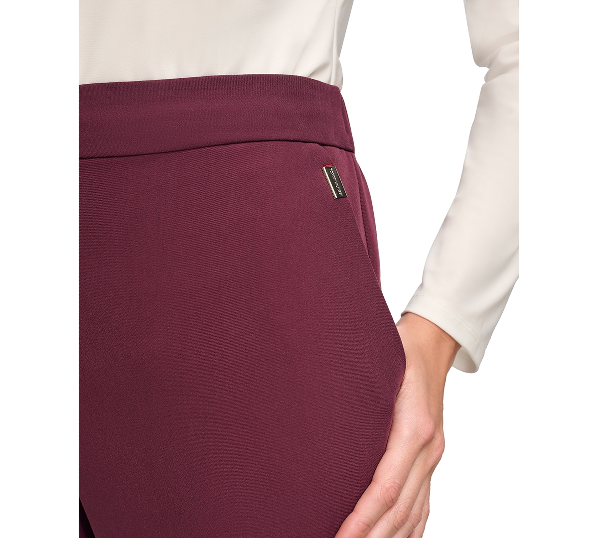 Tommy Hilfiger Women's Sloane Slim-Leg Ankle Pants