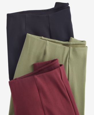 Women's Ponte Skinny Leggings, Regular and Short Lengths, Created for Macy's