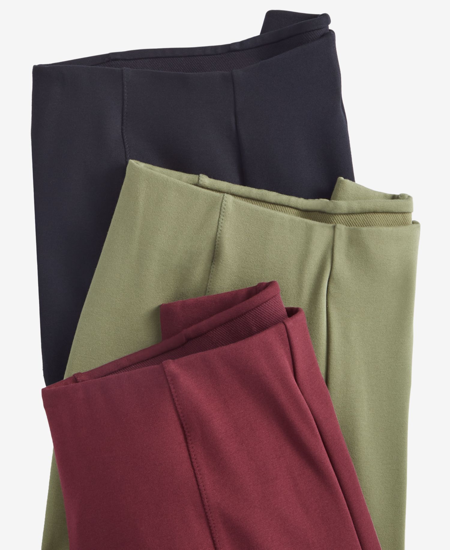 Women's Ponte Skinny Leggings, Regular and Short Lengths