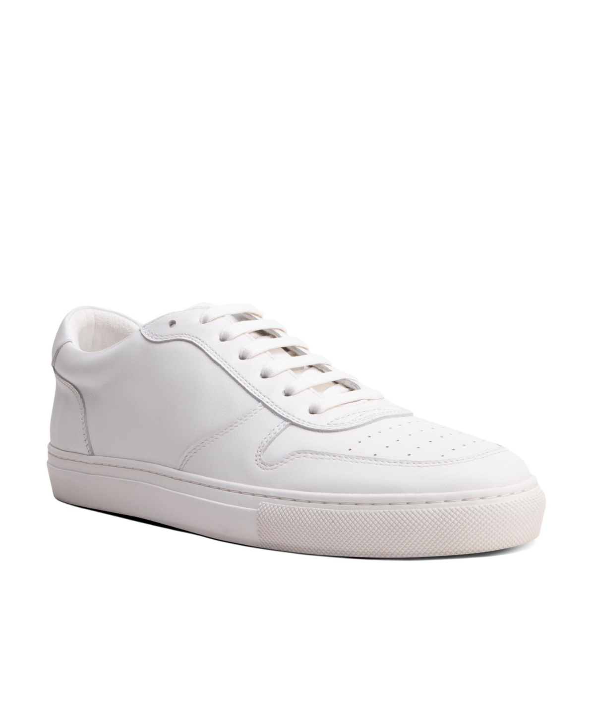 Men's Hamilton Casual Lace-Up Court Sneaker - White