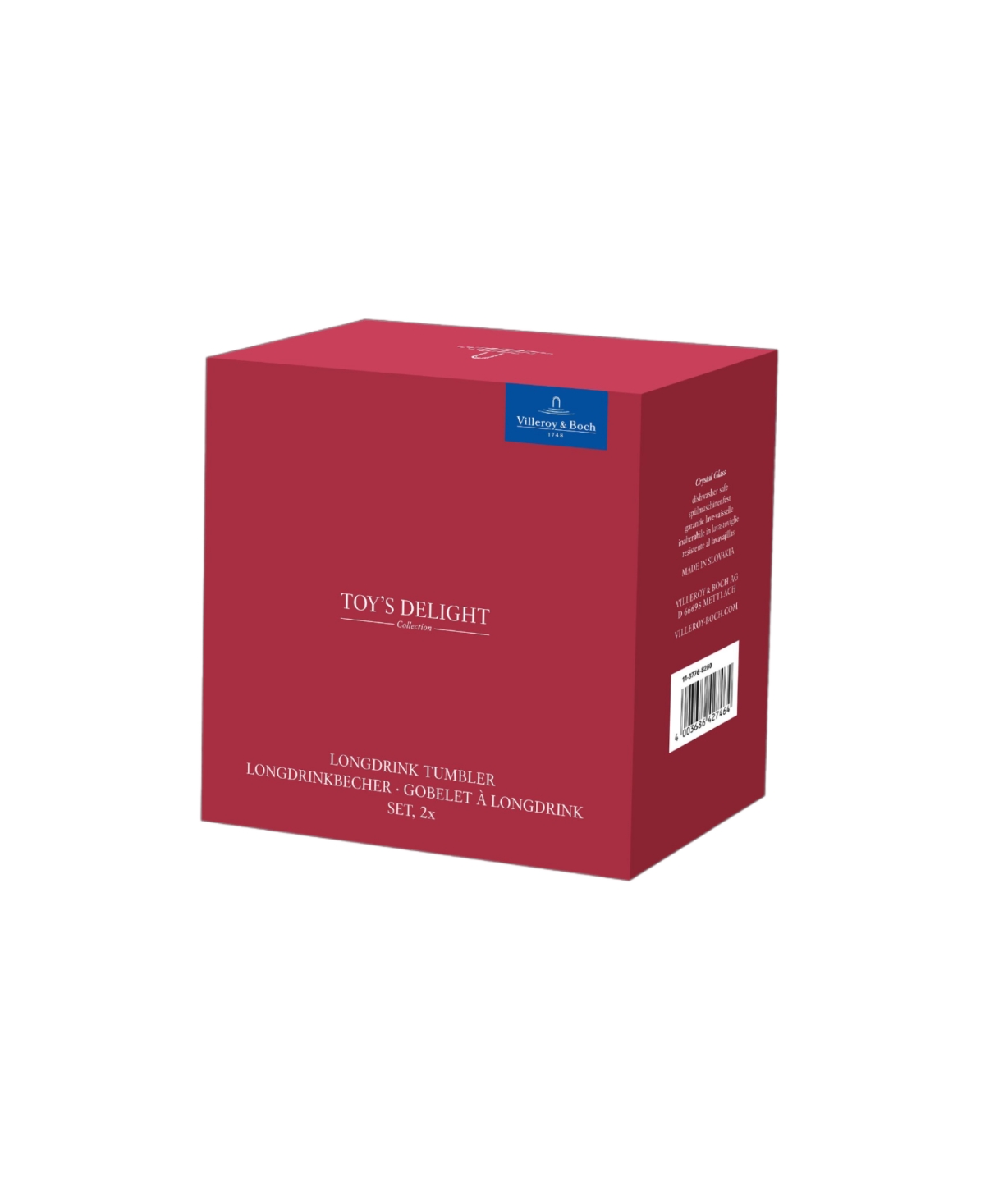 Villeroy & Boch Toys Delight Highball Pair In Clear