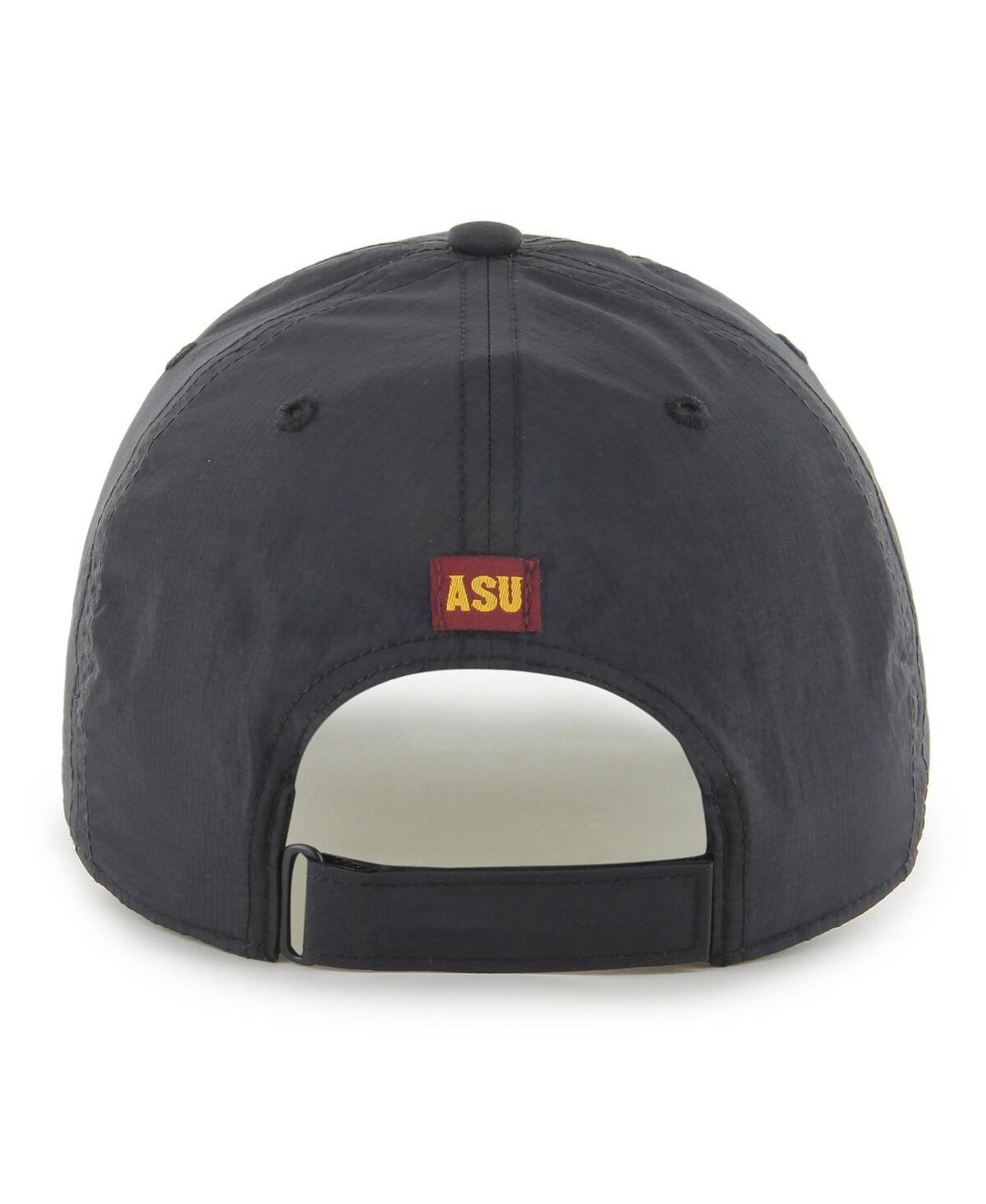 47 Brand Men's ' Black Arizona State Sun Devils Microburst Clean Up Adjustable Hat In Black