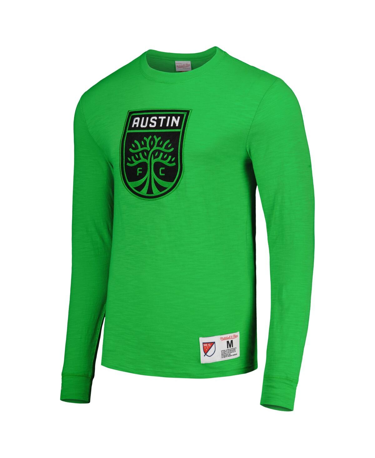 Mitchell & Ness Men's  Green Austin Fc Legendary Long Sleeve T-shirt In Green