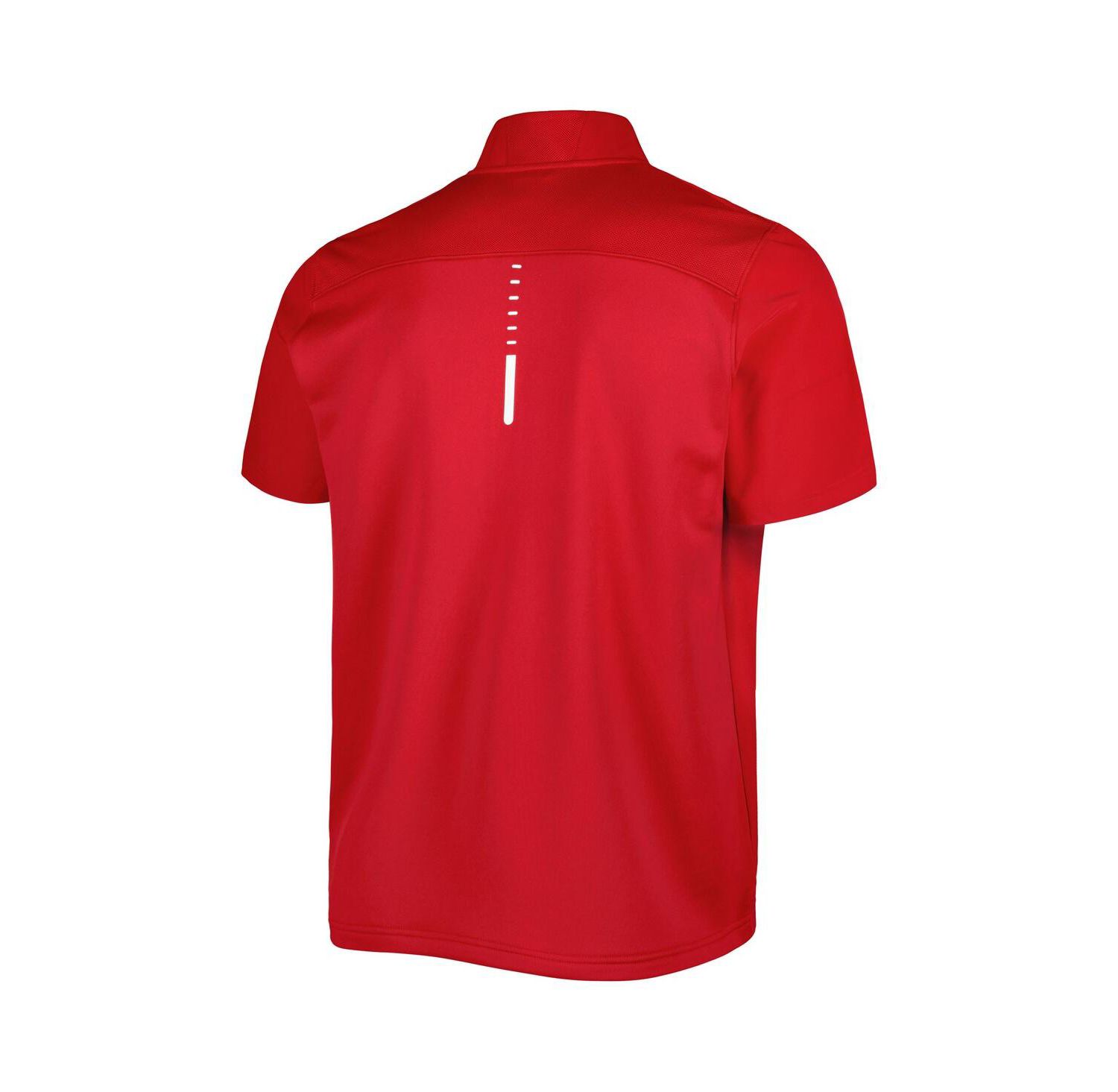 Men's Red Wisconsin Badgers Motivate 2.0 Half-Zip Jacket