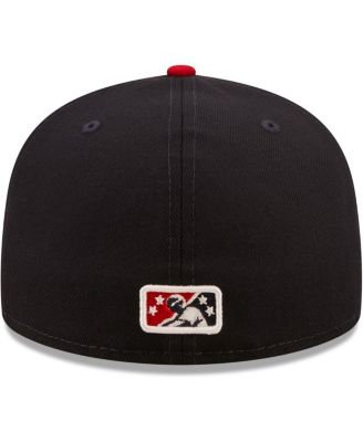 Men's Navy Peoria Chiefs Authentic Collection 59FIFTY Fitted Hat