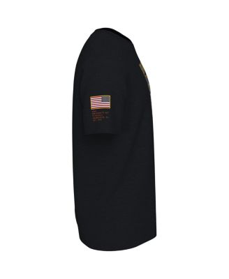 Men's Black Florida Gators Veterans Camo T-shirt