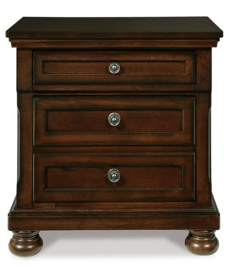 29.88" Wood Nightstand