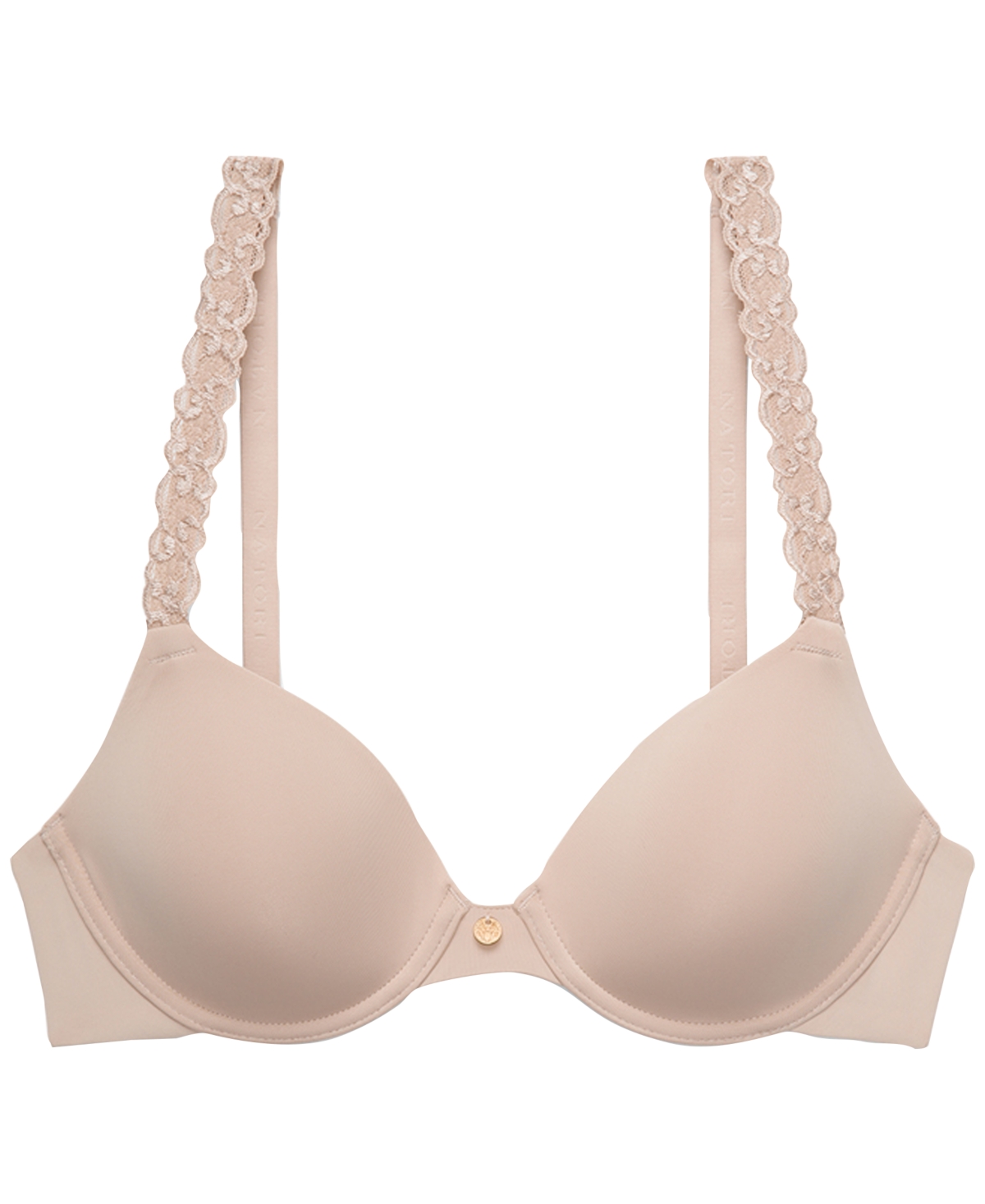 Natori Women's Pure Luxe Custom Coverage Contour Underwire Bra  -(Nude 5)