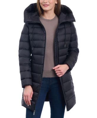 MICHAEL Michael Kors Women s Hooded Down Puffer Coat Created for Macy s Macy s