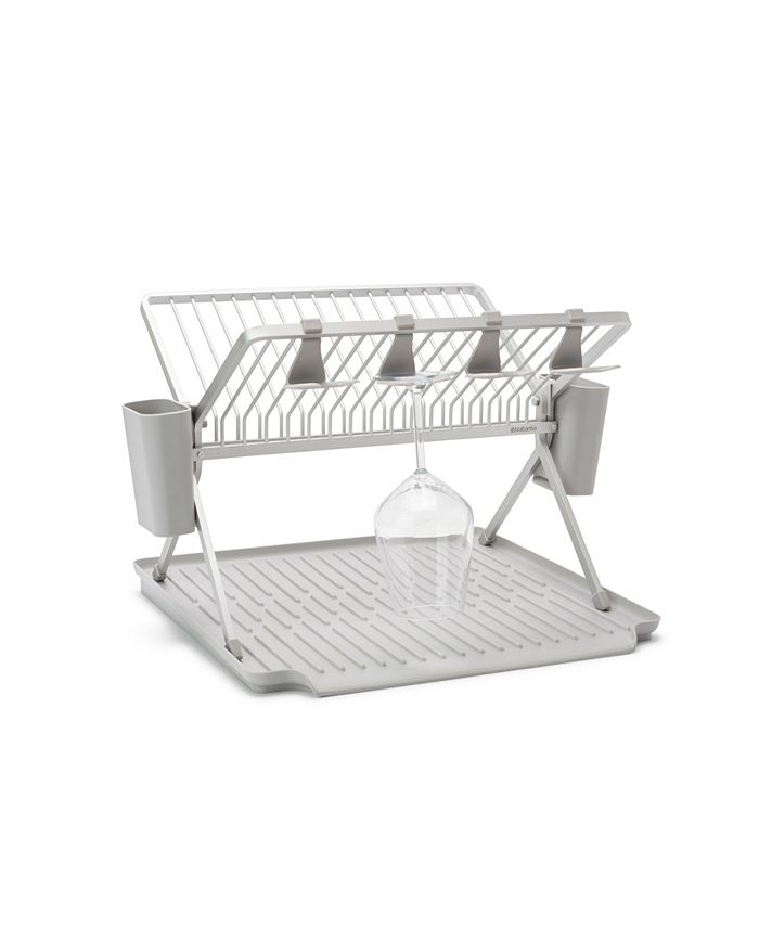 Brabantia Sink Side Foldable Dish Rack, Large Macy's
