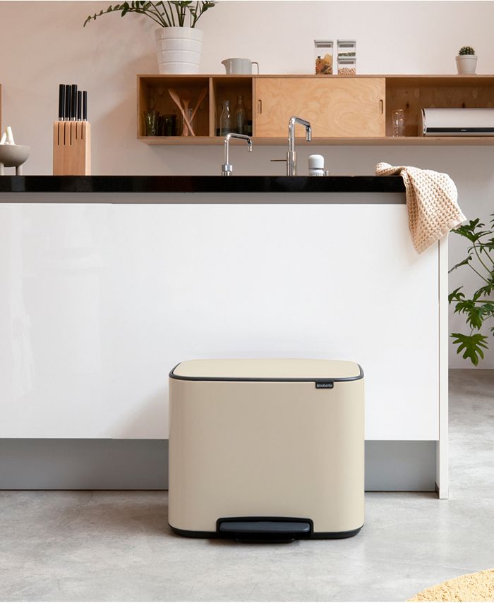Brabantia Bo Step on Trash Can, 9.5 Gallon, 36 Liter Macy's