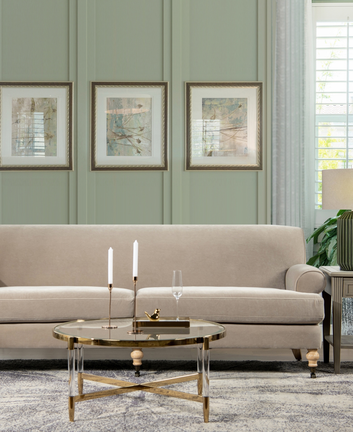 Alana Lawson Two-Cushion Tightback Sofa