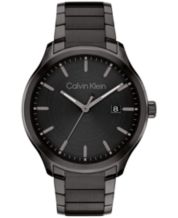 Ck watches for men black deals