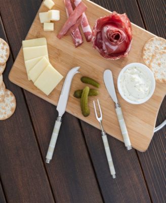Jubilee Cheese Knife, Spreader and Fork Set