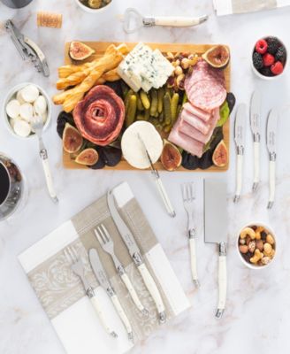 Laguiole Ultimate 13-Piece Charcuterie and Barware Set with Handles