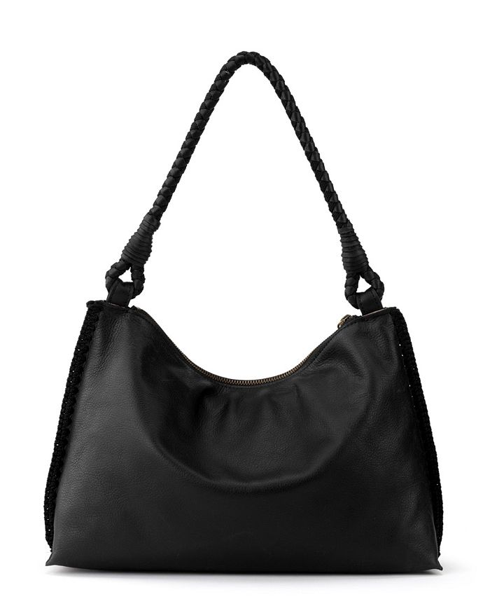 The Sak Women's Mariposa Leather Shoulder Bag - Macy's