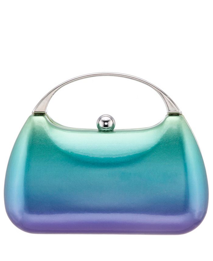 Nina Women s Ombre Minaudiere Metal Handle Handbag Macy s