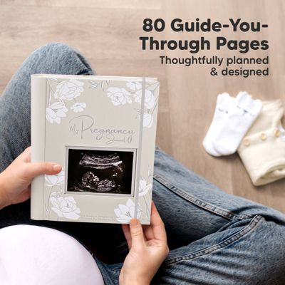 Pregnancy Journal, Pregnancy Announcements, 80 Pages Hard Cover Pregnancy Book For Mom To Be Gift