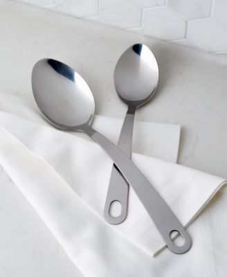 2-Pc. Stainless Steel Serving Spoon Set