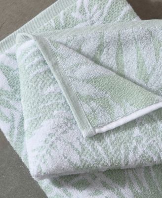 Lago Palm Cotton Terry 6 Piece Towel Set