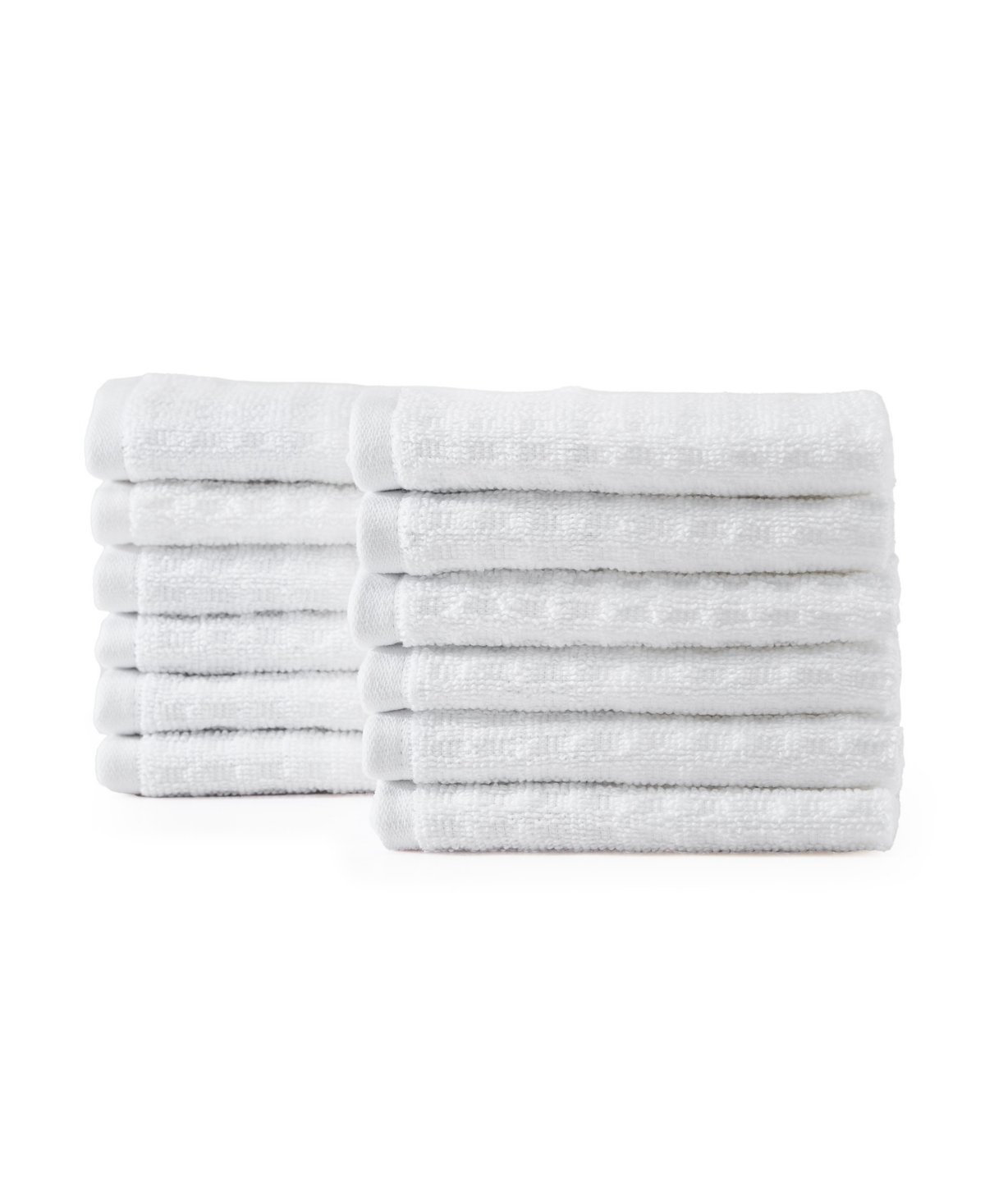 Tommy Bahama Home Northern Pacific Cotton Terry 12 Piece Wash Towel Set Bedding In Coconut