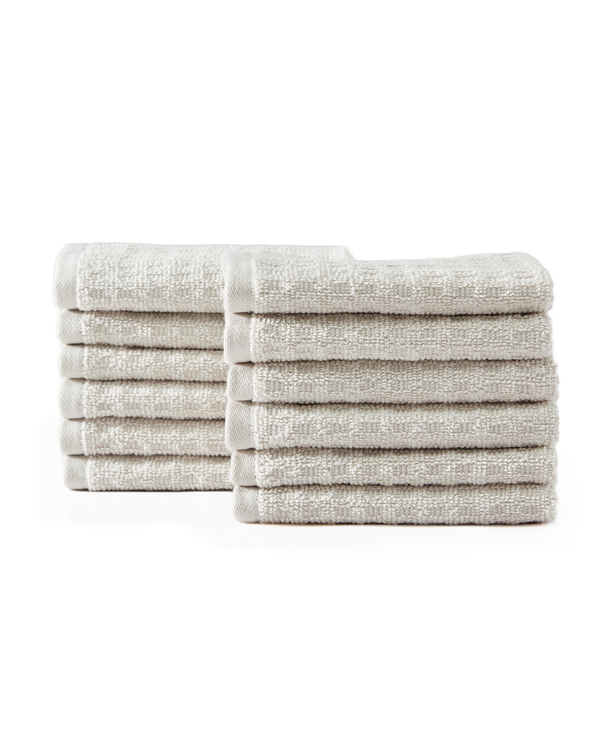 Tommy Bahama Home Northern Pacific Cotton Terry 12 Piece Wash Towel Set Bedding In Dune