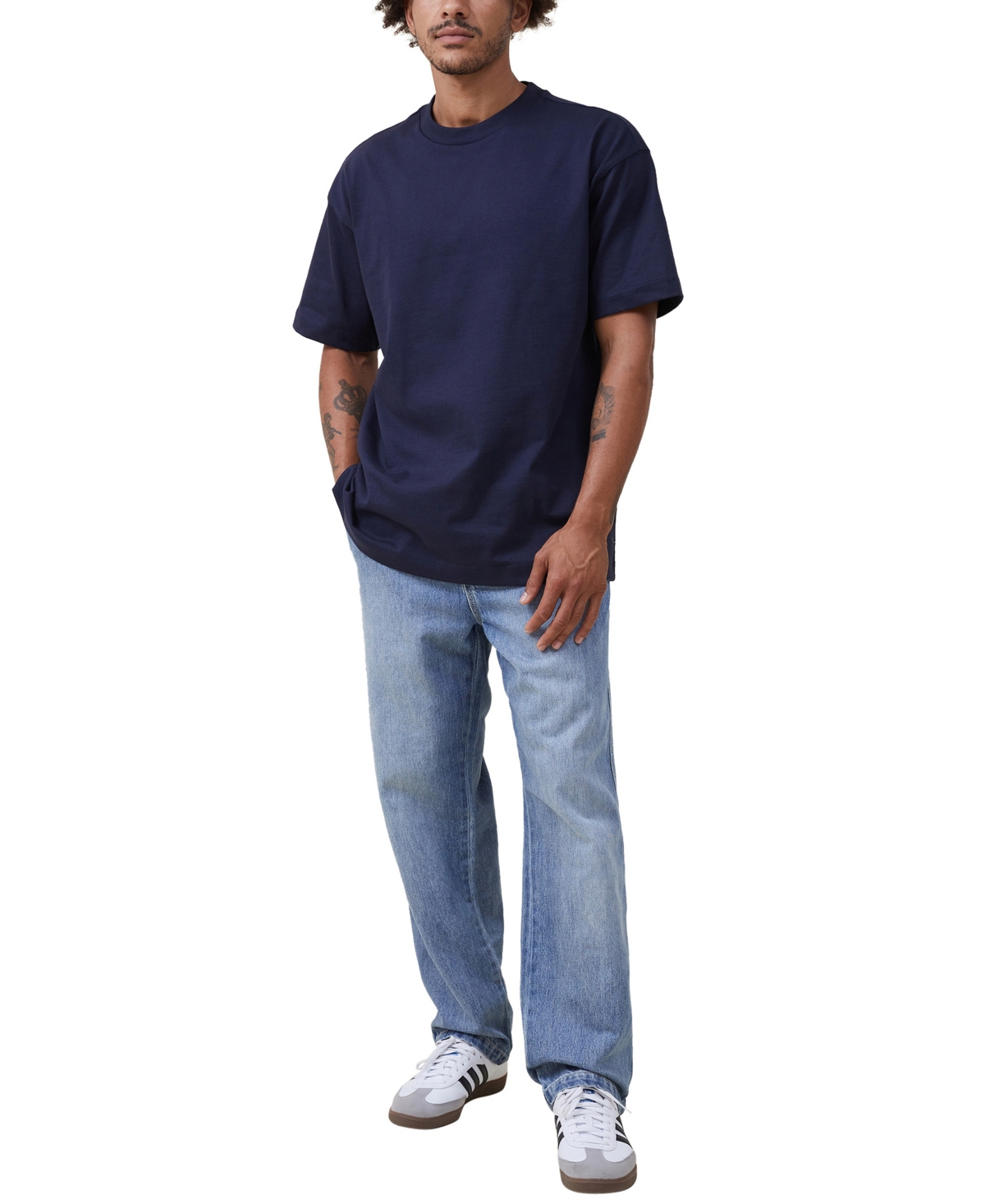 Cotton On Men's Heavy Weight Crew Neck T-shirt