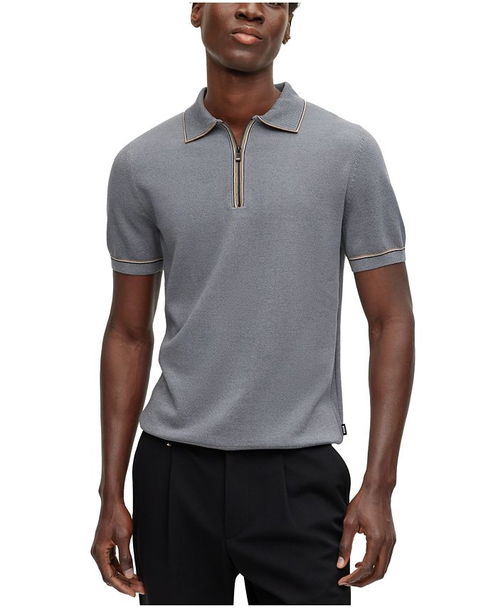Hugo boss polo sweater cheap