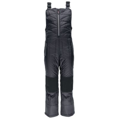 Plus Size Diamond Quilted Insulated Bib Overalls with Performance-Flex