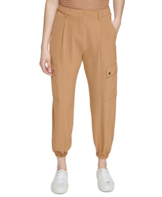 Calvin Klein - Women's Mid-Rise Cargo Jogger Pants