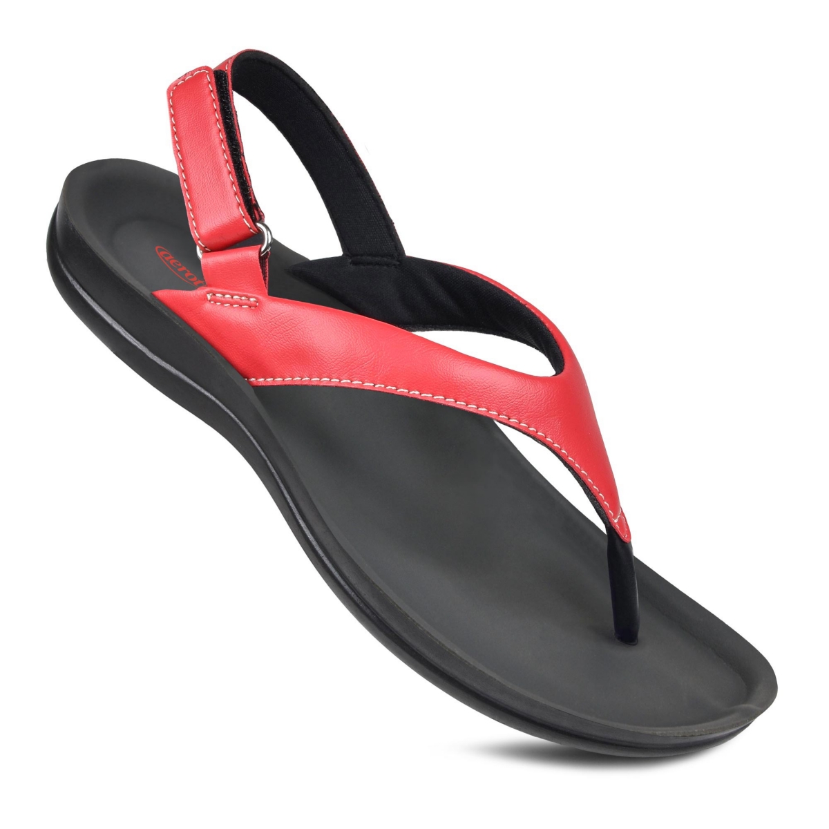 Aura Women Slingback Sandals - Red