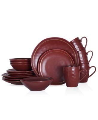 Clara 16 Pc. Dinnerware Set, Service for 4