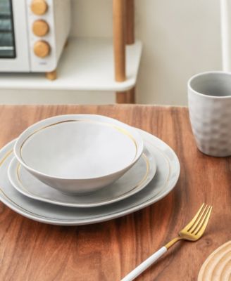 Clara 16 Pc. Dinnerware Set, Service for 4