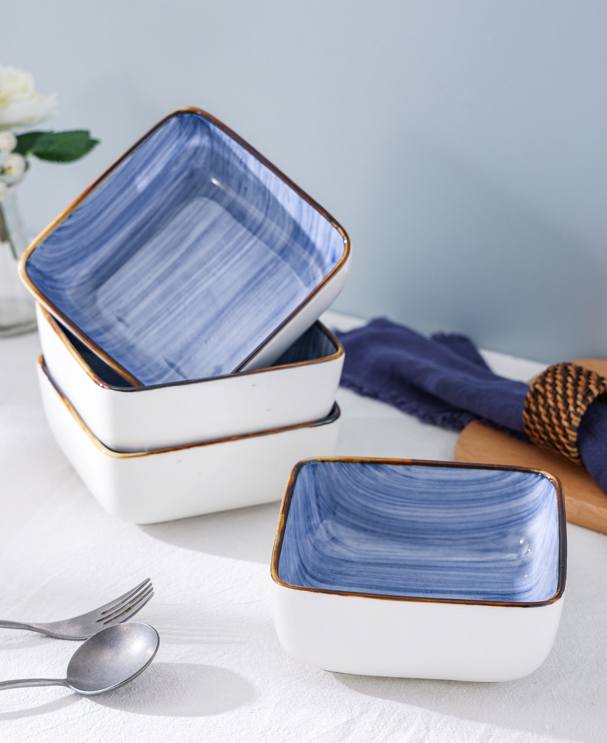 Stone Lain Esmeralda Pc. Dinnerware Set, Service for 4