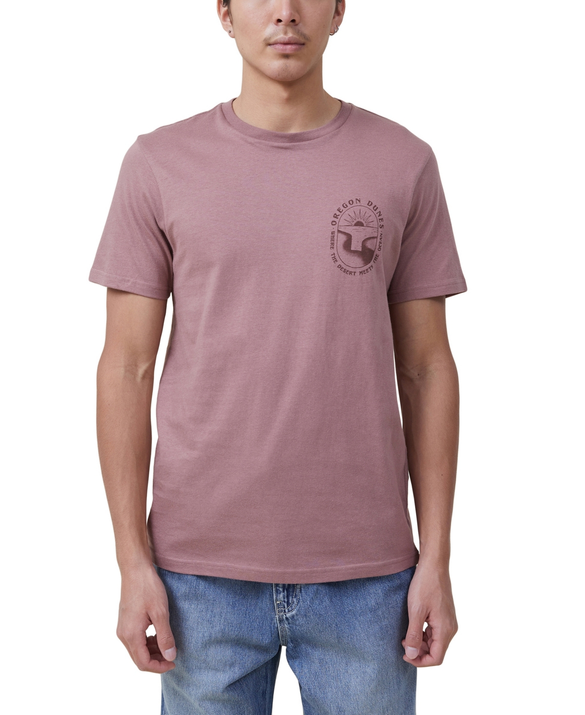 Cotton On Men's Tbar Art Crew Neck T-shirt