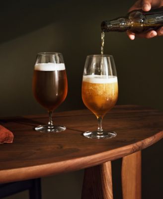 Craft Brew 2 Piece Stemmed Beer Glass, 20 oz