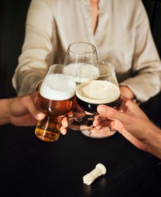 Craft Brew 2 Piece Stemmed Beer Glass, 20 oz