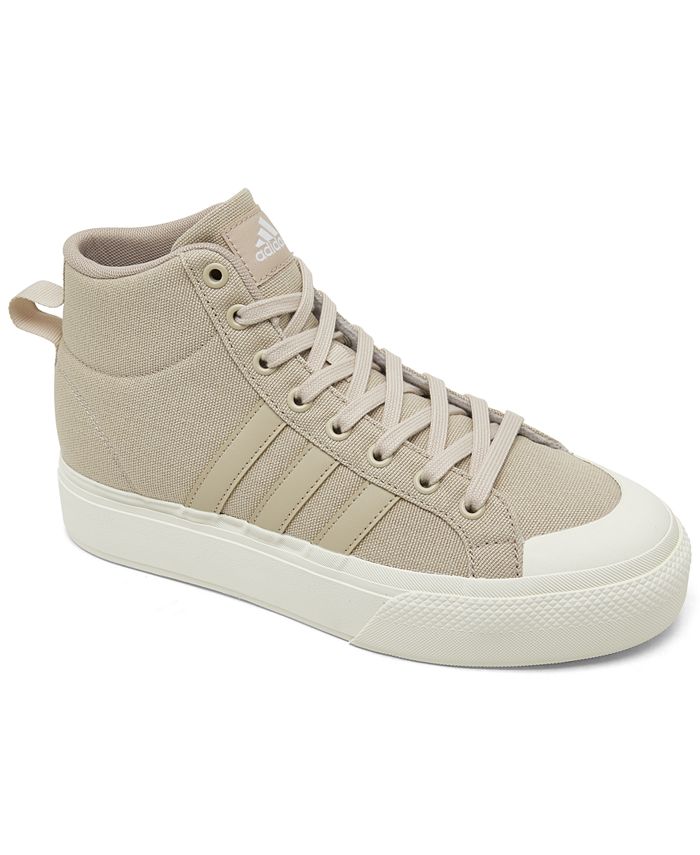adidas Women's Bravada 2.0 Mid Platform Casual Sneakers from