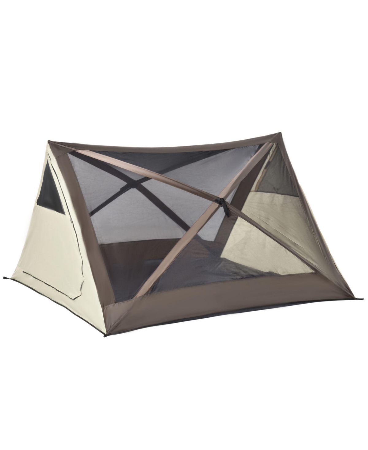 2-3 People Pop Up Camping Tent Waterproof Automatic Instant Tent Portable Cabana Beach Tent with Rainfly, Carry Bag, Windows and Doors, Outdo
