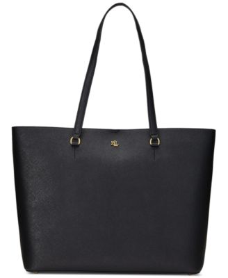 Karly Crosshatch Leather Large Tote