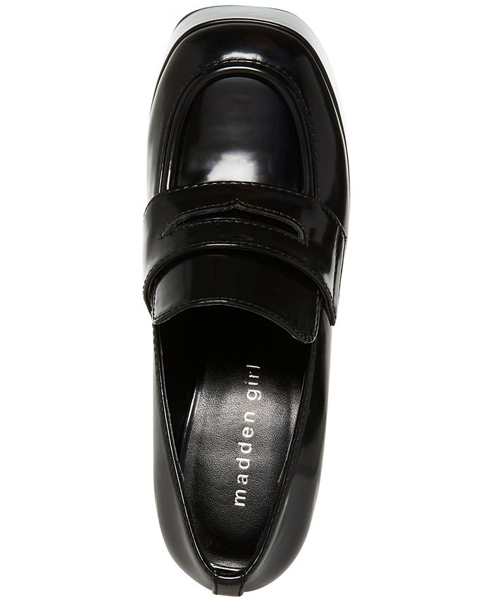 Madden Girl Cherilyn Platform Tailored Loafer Pumps Macy's