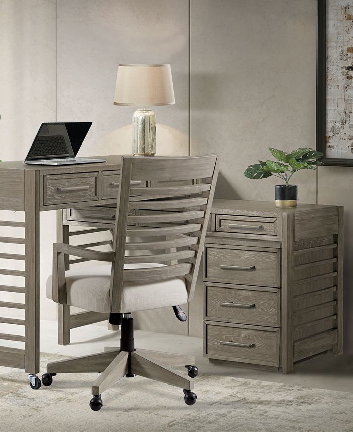 Furniture Fresh Perspectives 2 Piece Swivel Desk Set Macy's