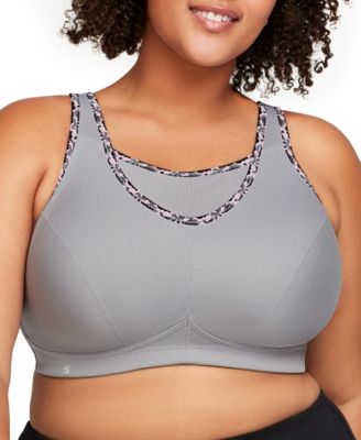 Women's Plus Size Sport No-Bounce Camisole Bra 1066