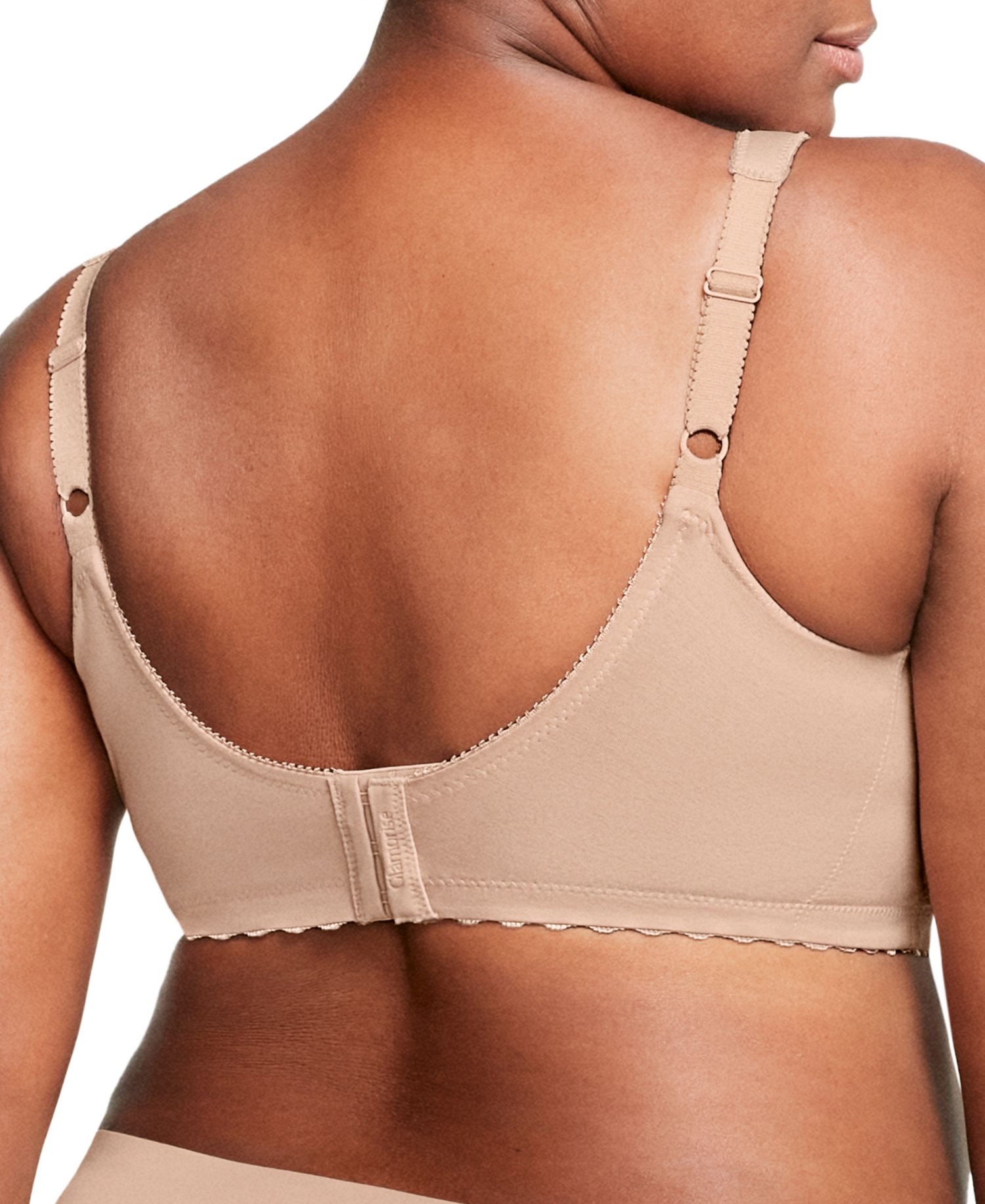 Women's Full Figure Plus Size MagicLift Cotton Wirefree Support Bra 1001