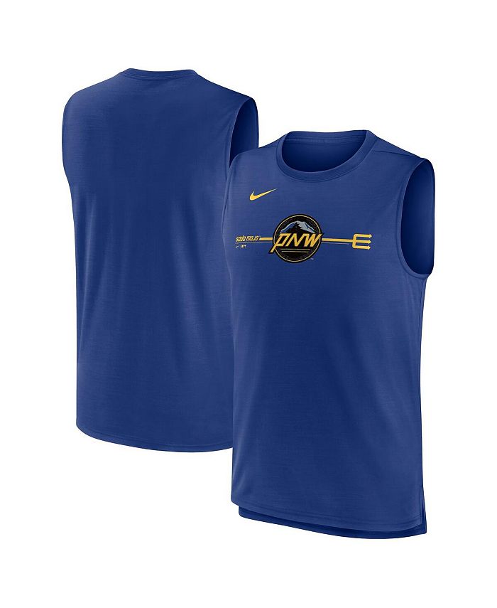 Nike Men's Royal Seattle Mariners 2023 City Connect Muscle Tank ...