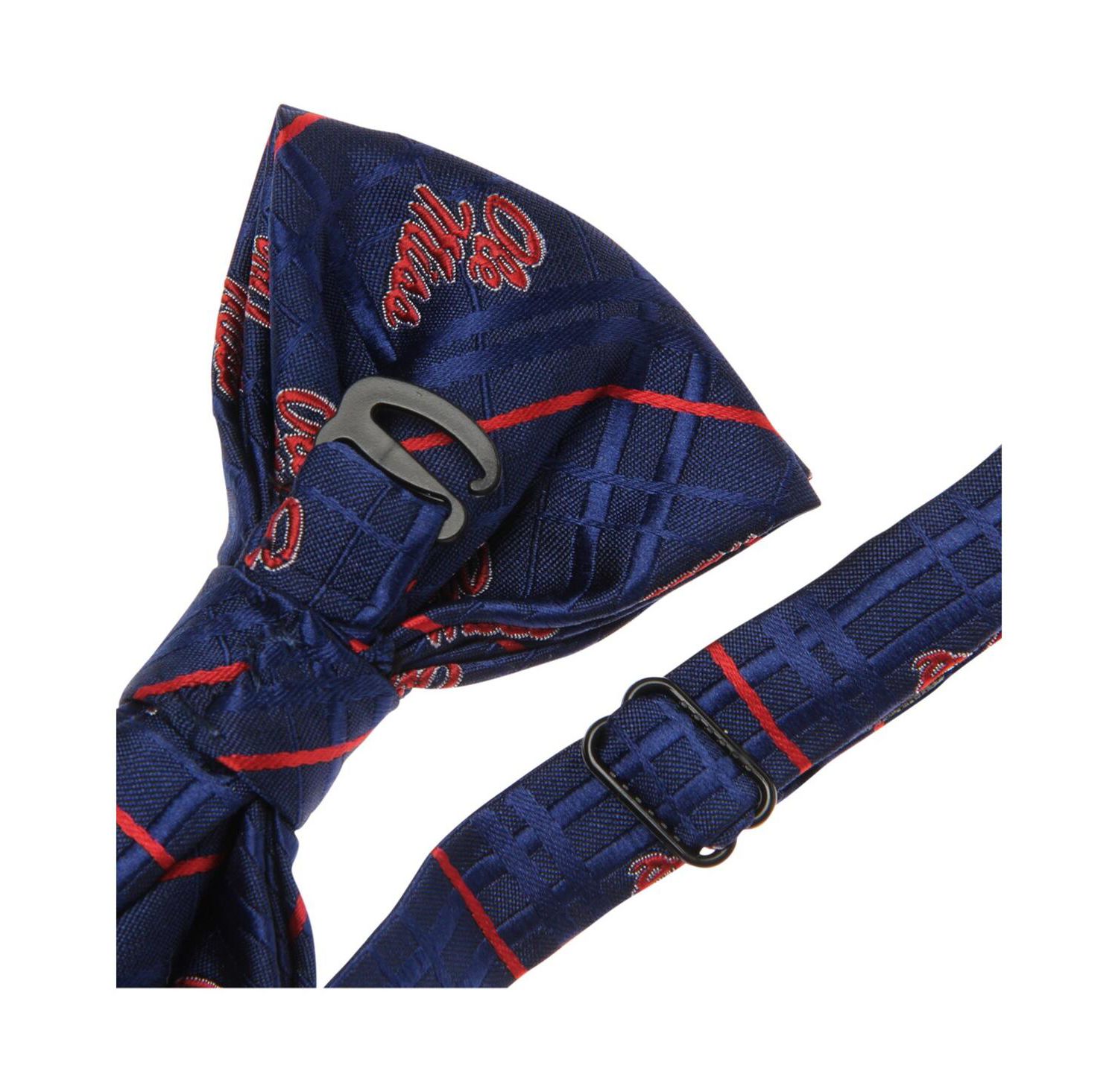 Men's Blue Ole Miss Rebels Oxford Bow Tie