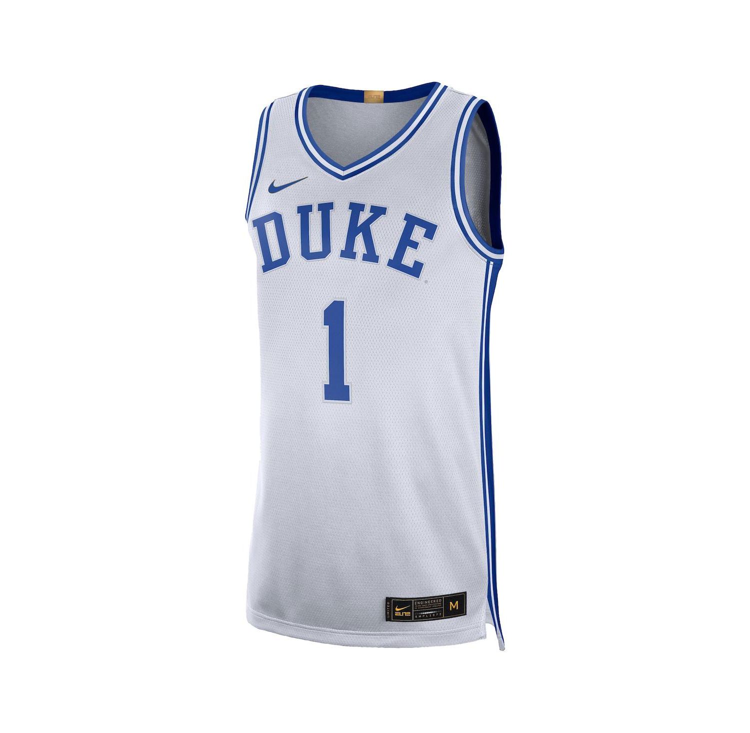 Men's Zion Williamson White Duke Blue Devils Limited Basketball Jersey